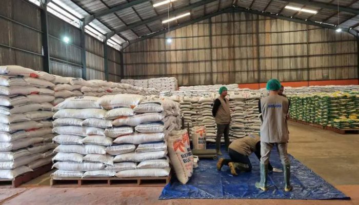 Pemerintah Percepat Pembangunan 100 Gudang Bulog Serap Gabah dan Jagung Petani.