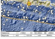 Gempa Berkedalaman 105 Km Terjadi di Pacitan, BMKG Tegaskan Tak Picu Tsunami
