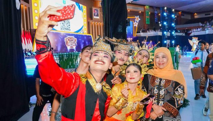 Gubernur Khofifah: Tak Boleh Ada Anak Jatim Putus Sekolah, Ajang Talenta Jadi Bukti Komitmen Nyata