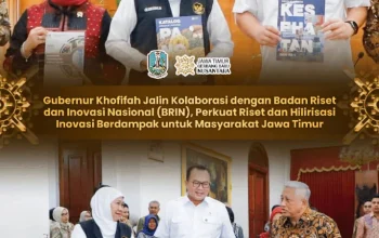 Gubernur Khofifah dan BRIN Siapkan Langkah Strategis Percepat Inovasi Berbasis Riset