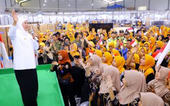 Gubernur Khofifah : Kolaborasi Kunci Industri Maju dan Buruh Sejahtera