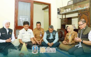 Gubernur Jawa Timur Tinjau Program Bedah Rumah di SMAN 2 Surabaya, Perkuat Kepedulian bagi Insan Pendidikan