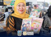 Melalui Harbuknas 2026, Gubernur Khofifah Ajak Generasi Muda Cintai Buku Sejak Dini