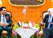 Gubernur Khofifah dan Dubes Yaman Diskusikan Potensi Besar Sektor Ekonomi dan Pendidikan