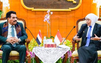 Gubernur Khofifah dan Dubes Yaman Diskusikan Potensi Besar Sektor Ekonomi dan Pendidikan
