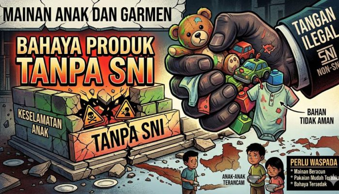 DPR Soroti Maraknya Mainan Anak dan Garmen Tanpa SNI di Pasaran