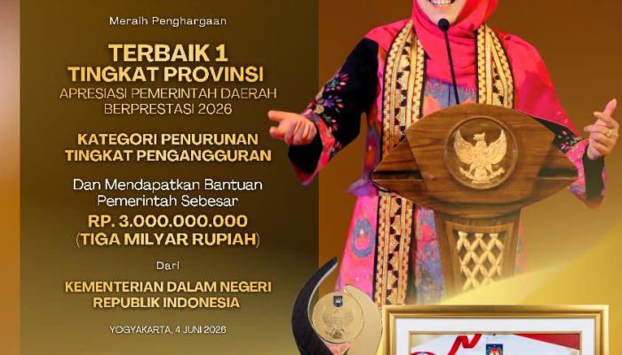 Pengangguran Jatim Terus Menurun,Gubernur Khofifah Antar Jawa Timur Jadi Terbaik Nasional
