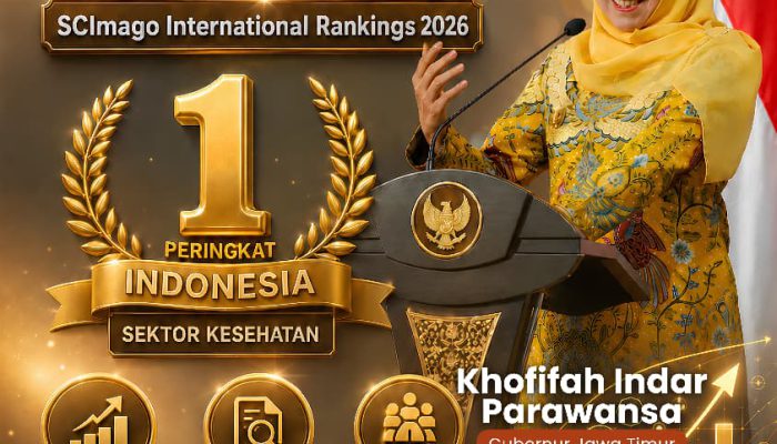 Gubernur Khofifah Apresiasi RSUD Dr Soetomo Jadi Rumah Sakit Nomor 1 Indonesia Versi SCImago 2026