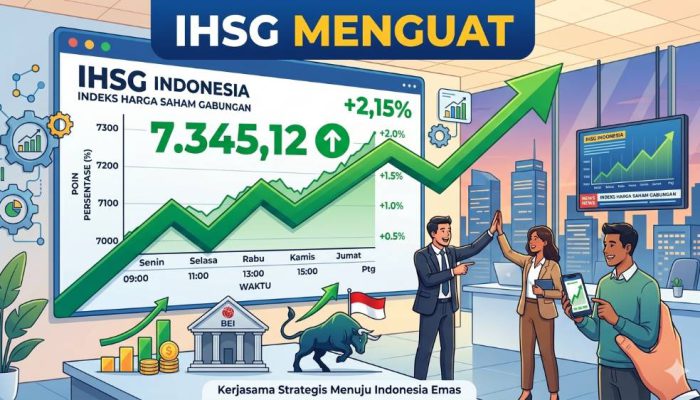 IHSG Berpeluang Melanjutkan Penguatan, Sentimen Global dan Domestik Jadi Penopang Pasar