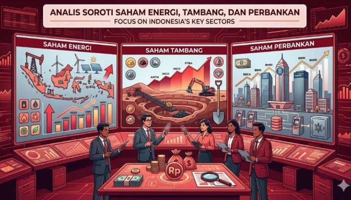 Analis Soroti Saham Energi, Tambang, dan Perbankan, Sejumlah Emiten Berpotensi “Fly” di Tengah Penguatan IHSG