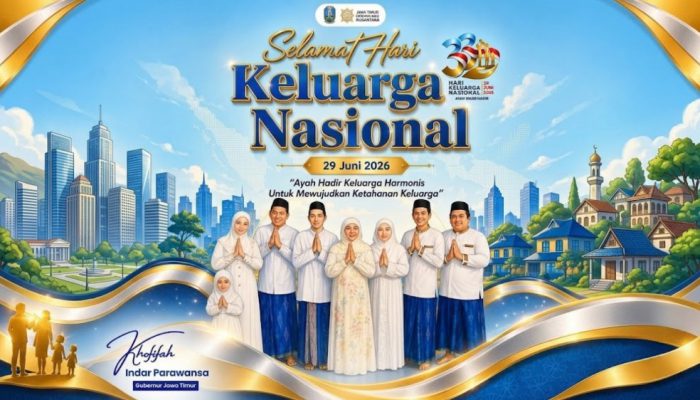 Gubernur Khofifah Indar Parawansa: Kehadiran Ayah Jadi Kunci Ketahanan Keluarga Indonesia