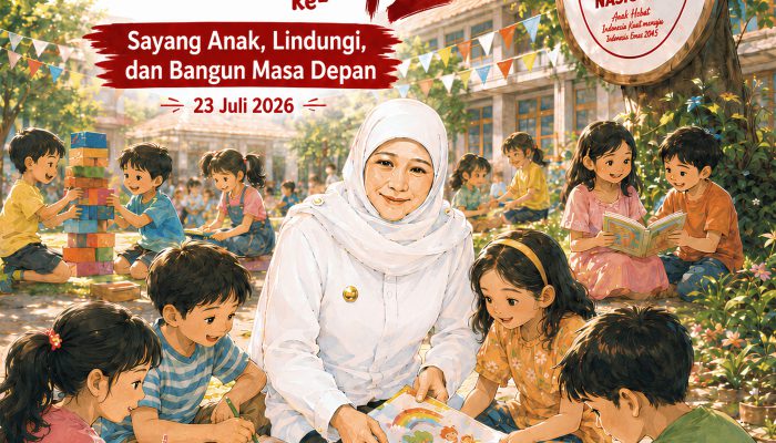 Gubernur Khofifah: Kolaborasi Semua Pihak Kunci Lindungi Anak dari Kekerasan dan Perundungan