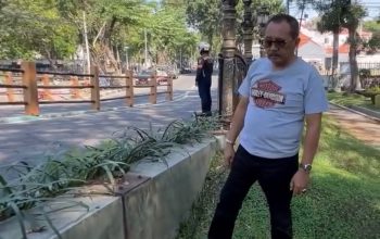 Diduga Dicuri dengan Las dan Gerinda, Pagar Dekat Grand City Surabaya Hilang, Armuji Angkat Bicara