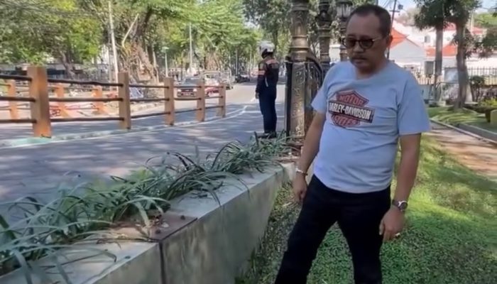 Diduga Dicuri dengan Las dan Gerinda, Pagar Dekat Grand City Surabaya Hilang, Armuji Angkat Bicara