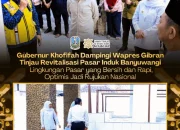 Gubernur Khofifah Dampingi Gibran Tinjau Pasar Induk Banyuwangi, Revitalisasi Tingkatkan Daya Saing UMKM