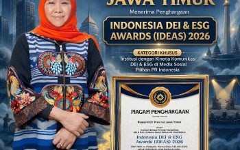 Gubernur Khofifah: Penghargaan IDEAS 2026 Perkuat Komitmen Pemprov Jatim Wujudkan Komunikasi Publik Berkelanjutan