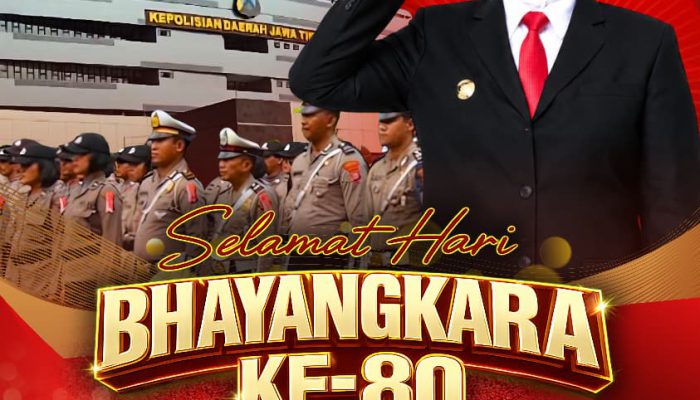 Hari Bhayangkara Ke-80, Gubernur Khofifah Ajak Perkuat Kolaborasi Pemerintah, Polri dan Masyarakat