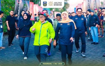 Khofifah Lepas Peserta MANTRA116 2026, Trail Running Internasional yang Angkat Potensi Wisata Jawa Timur