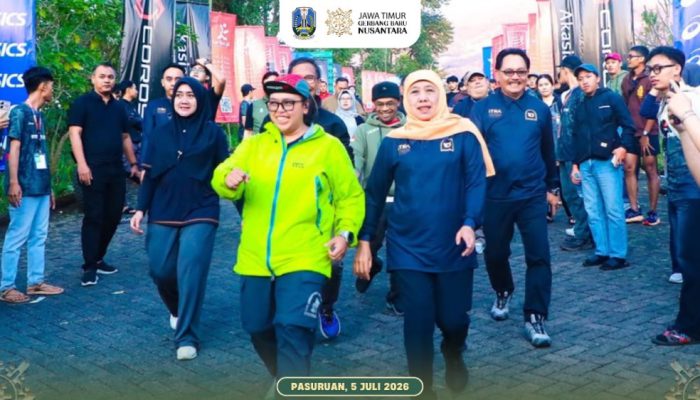 Khofifah Lepas Peserta MANTRA116 2026, Trail Running Internasional yang Angkat Potensi Wisata Jawa Timur