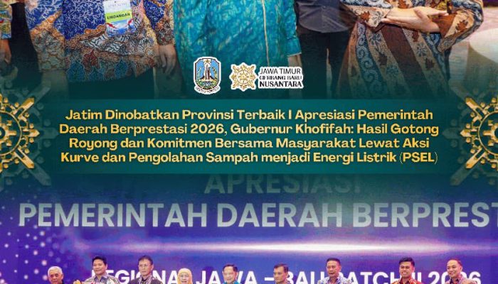 Jatim Jadi Provinsi Terbaik Pengelolaan Sampah, Gubernur Khofifah Dorong Solusi dari Hulu hingga Hilir
