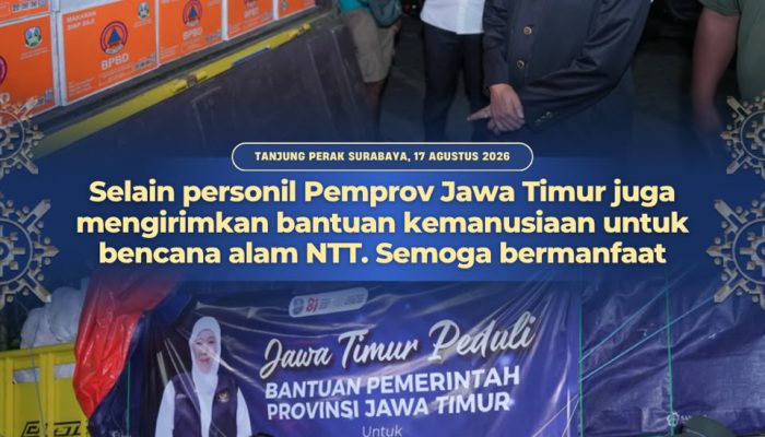 Bantuan Jatim untuk Korban Gempa NTT Capai Rp985,8 Juta, Khofifah: Jawa Timur Hadir
