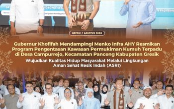 Apresiasi Sinergi Pemprov Jatim, Menko AHY Sebut Komitmen Gubernur Khofifah Percepat Pengentasan Permukiman Kumuh