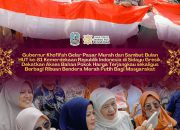 Pasar Murah dan Pembagian Bendera Merah Putih, Langkah Gubernur Khofifah Kendalikan Inflasi dan Bangkitkan Cinta Tanah Air