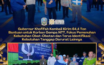 6. Jawa Timur Bergerak untuk Korban Gempa NTT, 64,4 Ton Bantuan Diberangkatkan dari Tanjung Perak
