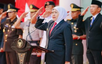 Gubernur Khofifah: Tugas Paskibraka Menanamkan dan Menguatkan Ruh NKRI**