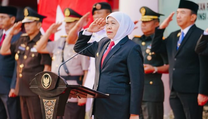 Gubernur Khofifah: Tugas Paskibraka Menanamkan dan Menguatkan Ruh NKRI**