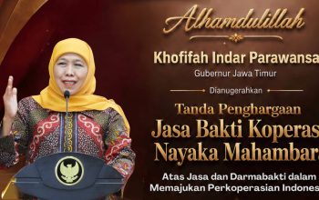 Gubernur Khofifah Raih Penghargaan Koperasi Award 2026, Dorong Modernisasi dan Digitalisasi Koperasi