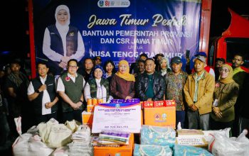 Tak Hanya Logistik, Gubernur Khofifah Kerahkan Dokter dan Tim Trauma Healing untuk Korban Gempa Flores