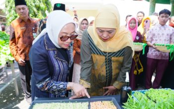 Gubernur Khofifah: Ketahanan Pangan Tak Harus dengan Lahan Luas, Sekolah dan Rumah Bisa Dimanfaatkan