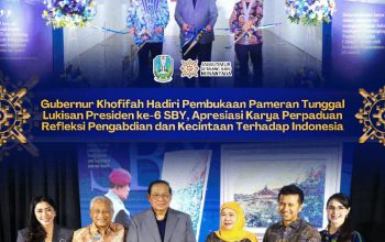 Lukisan SBY tentang Tsunami Aceh Bikin Khofifah Terkesan: Tragedi Diterjemahkan Menjadi Seni