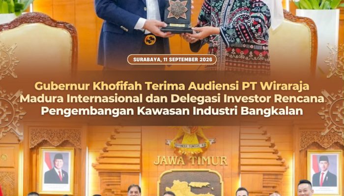 Dukung Industri Hijau hingga Furnitur, Khofifah Dorong Kawasan Industri Bangkalan Segera Direalisasikan