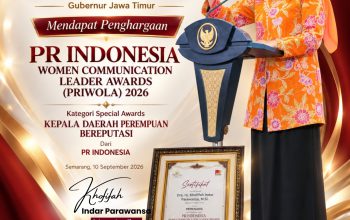 Penghargaan PRIWOLA 2026 untuk Khofifah, Dorong Perempuan Berani Jadi Pemimpin