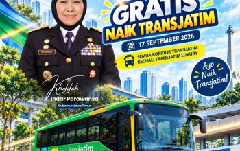Naik Trans Jatim Gratis Hari Ini! Khofifah: Mari Bangun Budaya Transportasi Publik