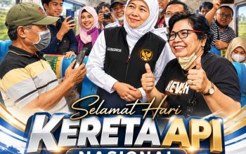 Khofifah Dorong Perkeretaapian Jatim Makin Terintegrasi, Aman, dan Nyaman bagi Masyarakat