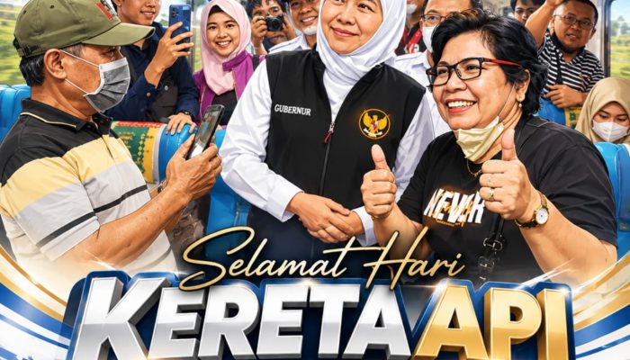 Khofifah Dorong Perkeretaapian Jatim Makin Terintegrasi, Aman, dan Nyaman bagi Masyarakat