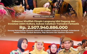 Gubernur Khofifah Pimpin Langsung Misi Dagang dan Investasi Jatim–Kaltara, Sukses Catatkan Transaksi Fantastis Rp2,5 Triliun