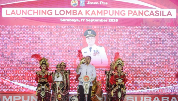 Lomba Kampung Pancasila Surabaya Dimulai, Lingkungan dan Ekonomi Jadi Pilar Utama Penilaian