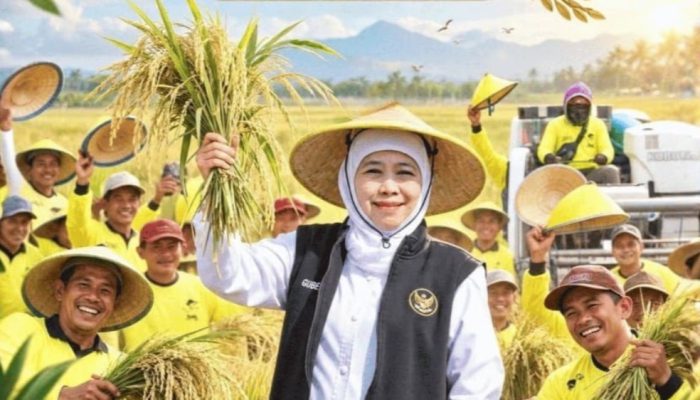 Hari Tani Nasional, Khofifah Sebut Petani Jatim Berkontribusi Besar bagi Ketahanan Pangan Indonesia