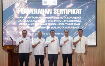 Kejar Kepastian Hukum Aset Daerah, Pemkot Surabaya Fokus Tuntaskan 2.327 Aset K1 dan K2