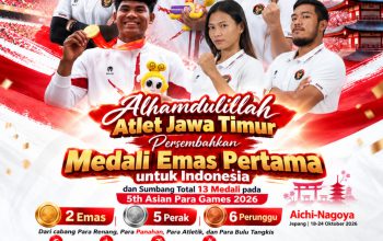 Khofifah Apresiasi Perjuangan Atlet Disabilitas Jatim, Sukses Harumkan Nama Indonesia