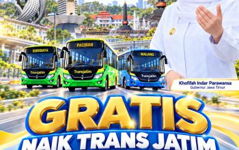 Rayakan HUT ke-81 Jatim, Khofifah Ajak Masyarakat Numpak Trans Jatim Gratis