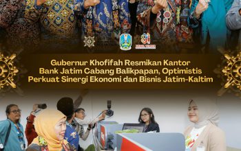 Khofifah Resmikan Kantor Bank Jatim di Balikpapan, Perkuat Kerja Sama Ekonomi Jatim-Kaltim