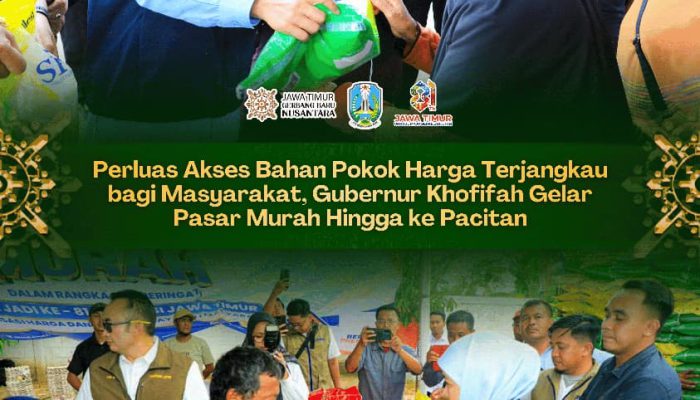 Pasar Murah Khofifah di Pacitan Tawarkan Sembako di Bawah Harga Pasar, Ini Daftar Harganya