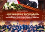 Rapat Paripurna Istimewa HUT ke-81 Jatim, Mentan Amran Apresiasi Kekompakan Khofifah dan DPRD