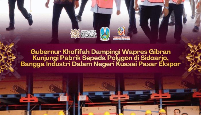 Kapasitas Produksi Polygon Meningkat, Khofifah Optimistis Buka Lapangan Kerja di Jatim