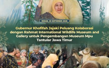 Khofifah dan Rahmat Shah Jajaki Kolaborasi, Koleksi Satwa Bakal Perkaya Museum Mpu Tantular